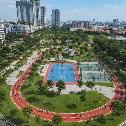 Taman Bendera Pusaka: Destinasi Olahraga dan Ruang Hijau Baru Jakarta Selatan